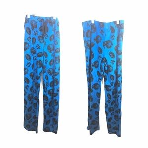 Arizona Jeanes blue embroidery soft pajama pants